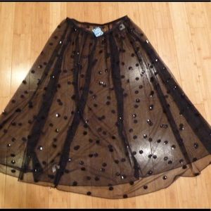 Intimately Free People Sheer skirt